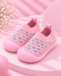 Pink Mesh Shoes