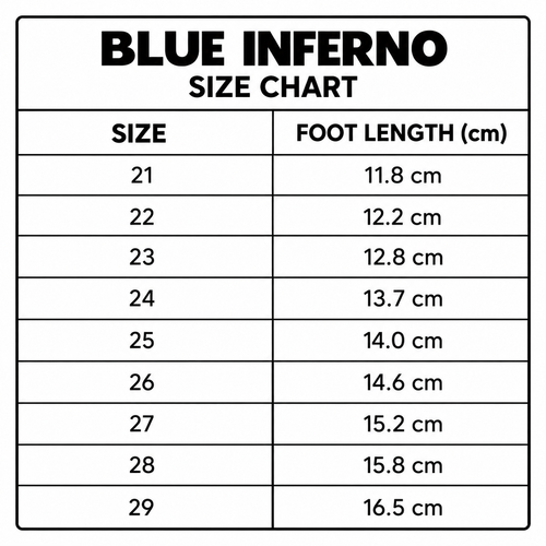 Blue Inferno (With Lights)