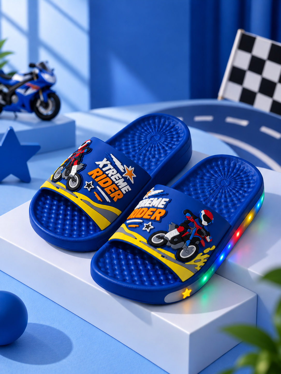 Xtreme Rider Blue (With Lights)